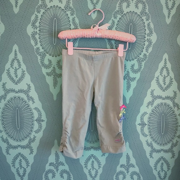 Naartjie cropped leggings with bows - Picture 2 of 4